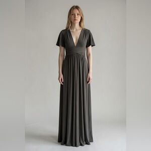 NEW Elegant Halston Heritage Maxi Dress Sz 6